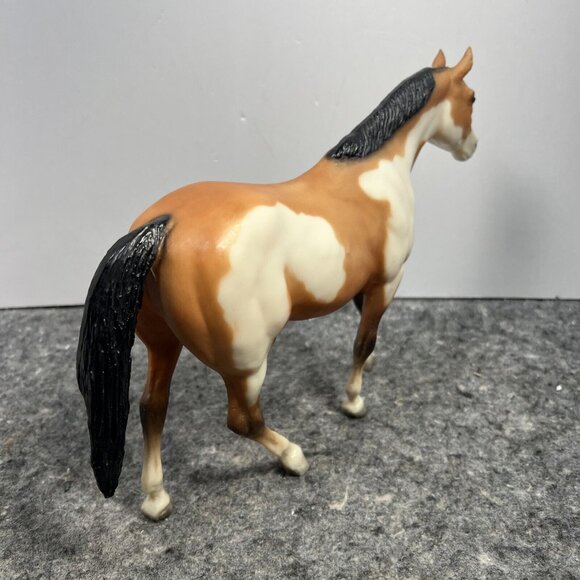 VTG Breyer #230 Bay Overo Paint Stock Horse Mare White Muzzle 1982-1988 - Picture 8 of 16